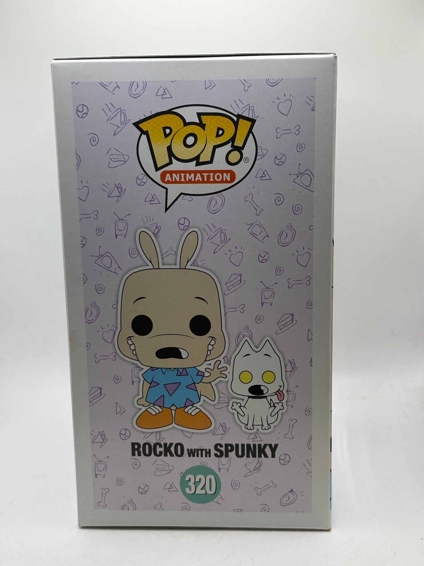 Funko POP! Animation Rocko’s Modern Life #320 Rocko with Spunky Chase