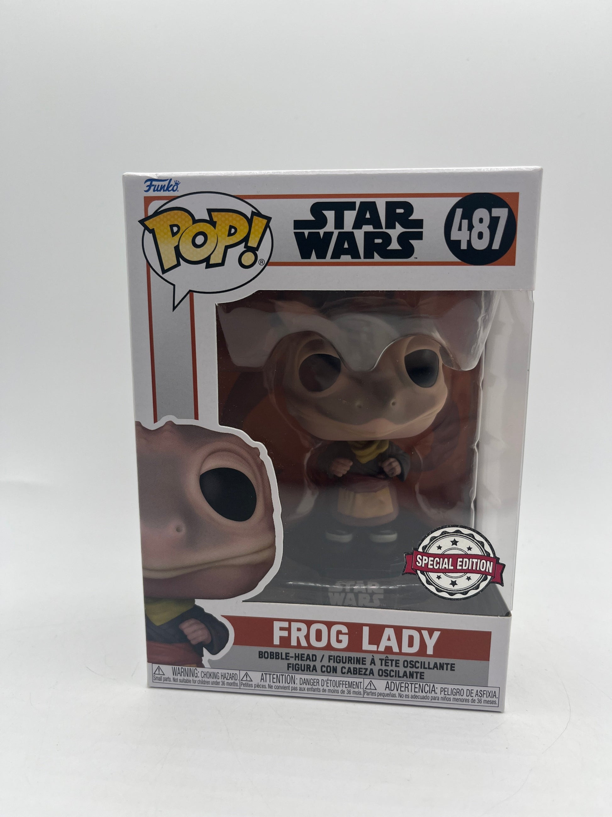 Funko POP! Star Wars - The Mandalorian "Frog Lady" #487 BNIB +combinedshipping FRENLY BRICKS - Open 7 Days