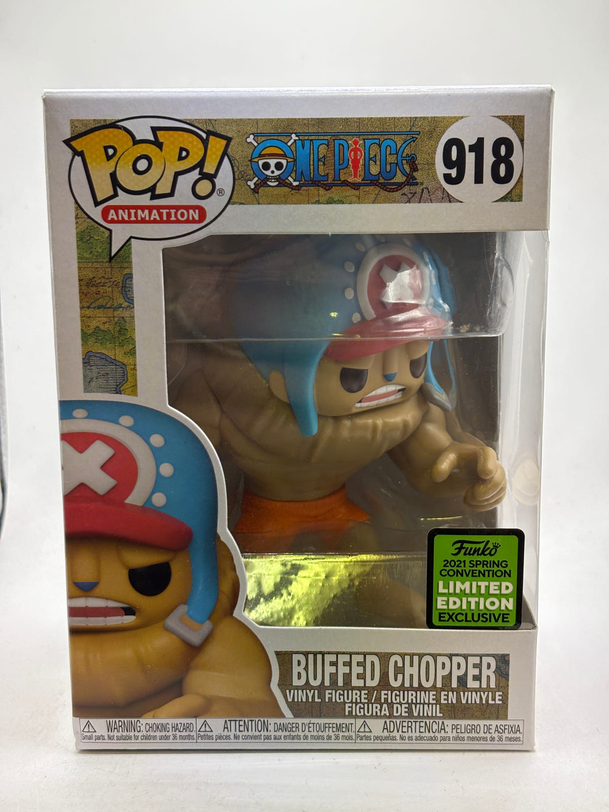 Funko POP! Animation One Piece #918 Buffed Chopper 2021 Spring Vinyl Figure image 1