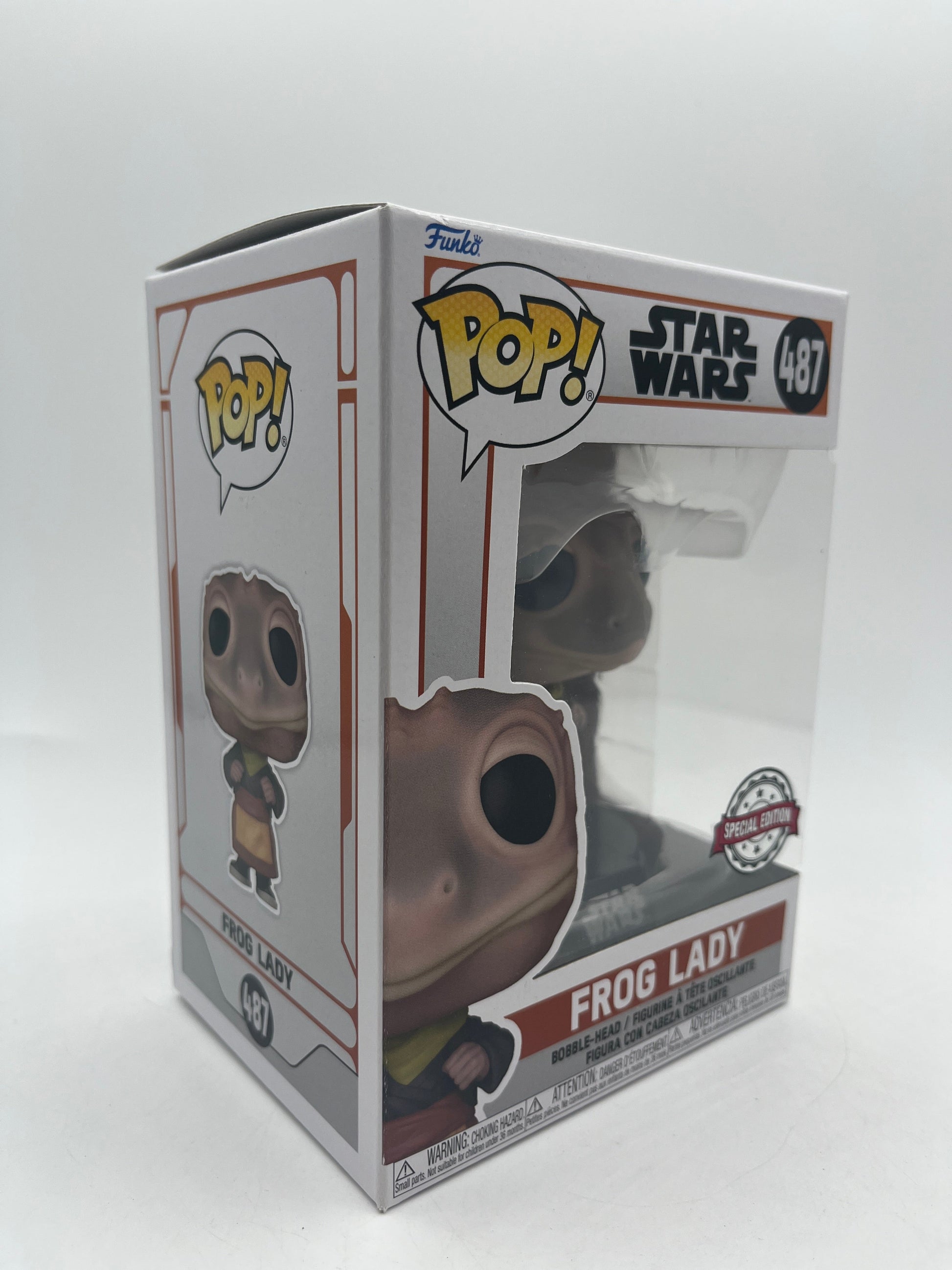 Funko POP! Star Wars - The Mandalorian "Frog Lady" #487 BNIB +combinedshipping FRENLY BRICKS - Open 7 Days