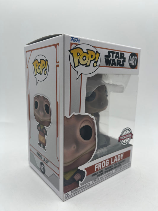 Funko POP! Star Wars - The Mandalorian "Frog Lady" #487 BNIB +combinedshipping FRENLY BRICKS - Open 7 Days
