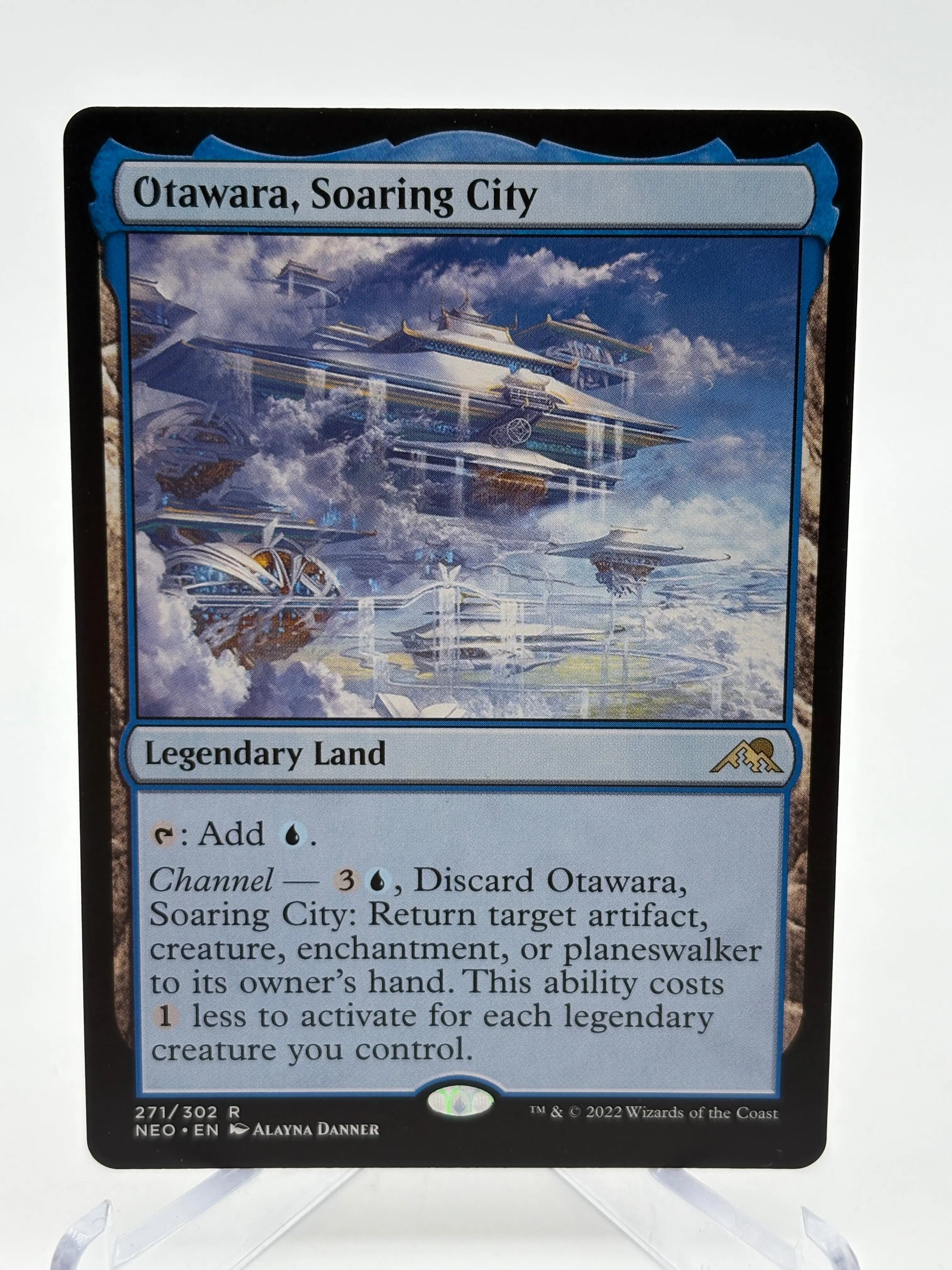 Magic The Gathering - Otawara, Soaring City R 271/302 NEO Neon Dynasty LP FRENLY BRICKS - Open 7 Days