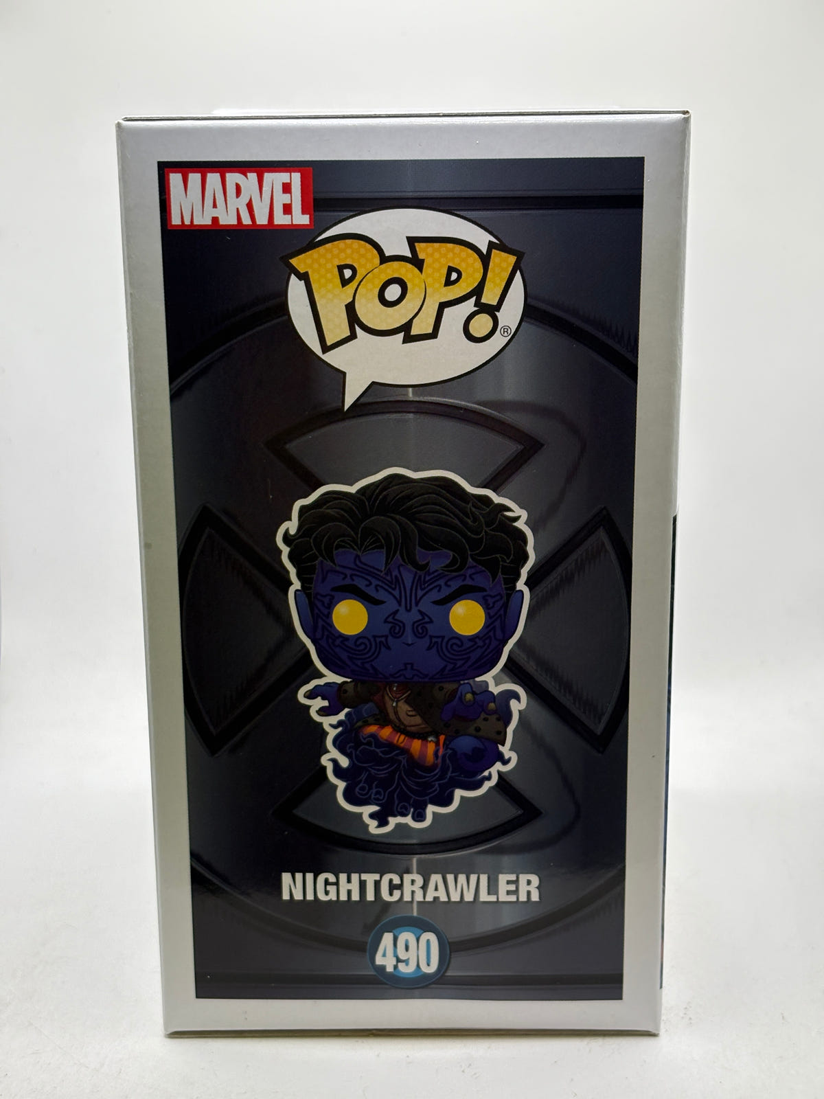 Funko POP! Marvel #490 Nightcrawler 2020 Summer Bobble Head image 4
