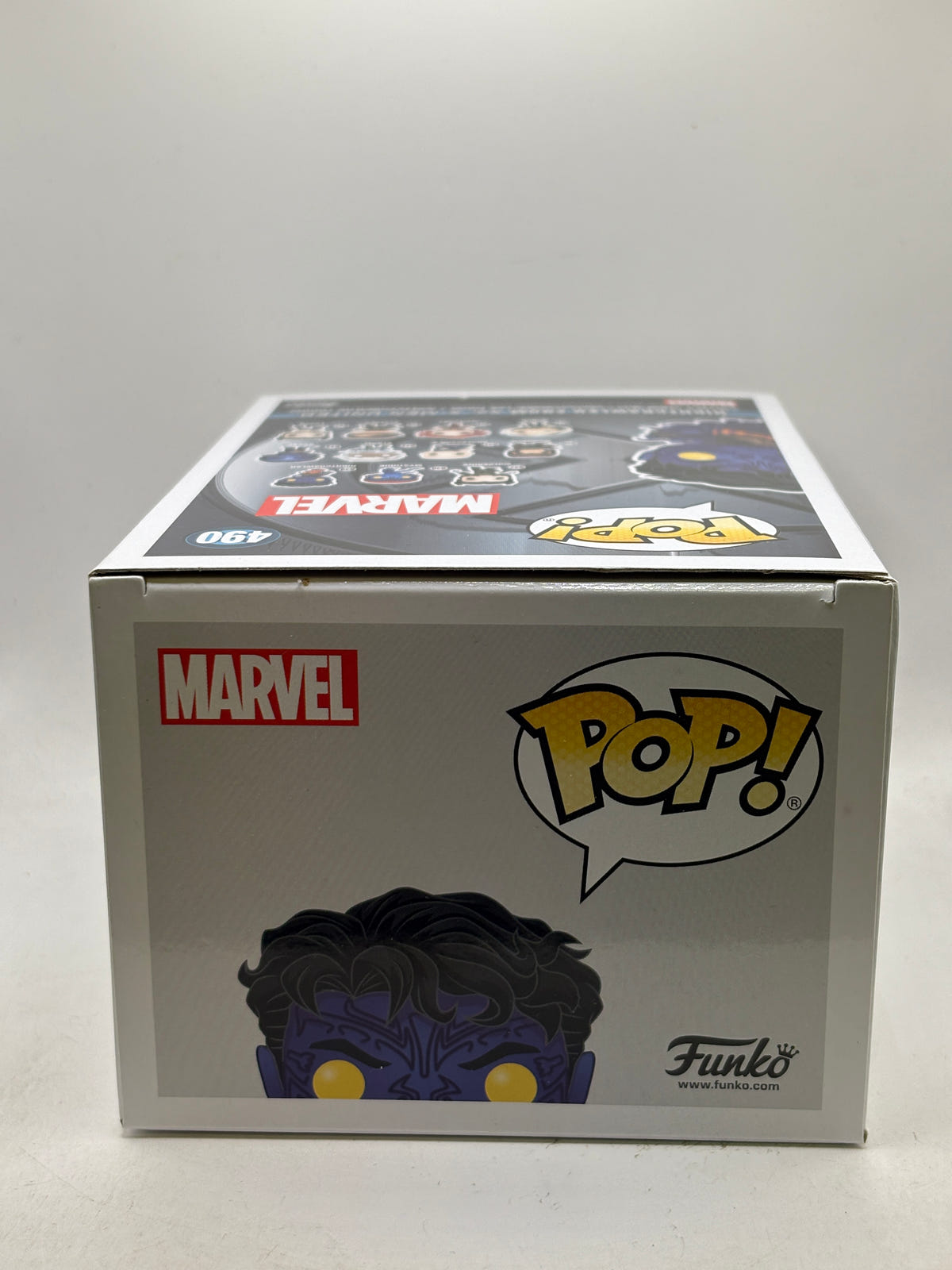 Funko POP! Marvel #490 Nightcrawler 2020 Summer Bobble Head image 5