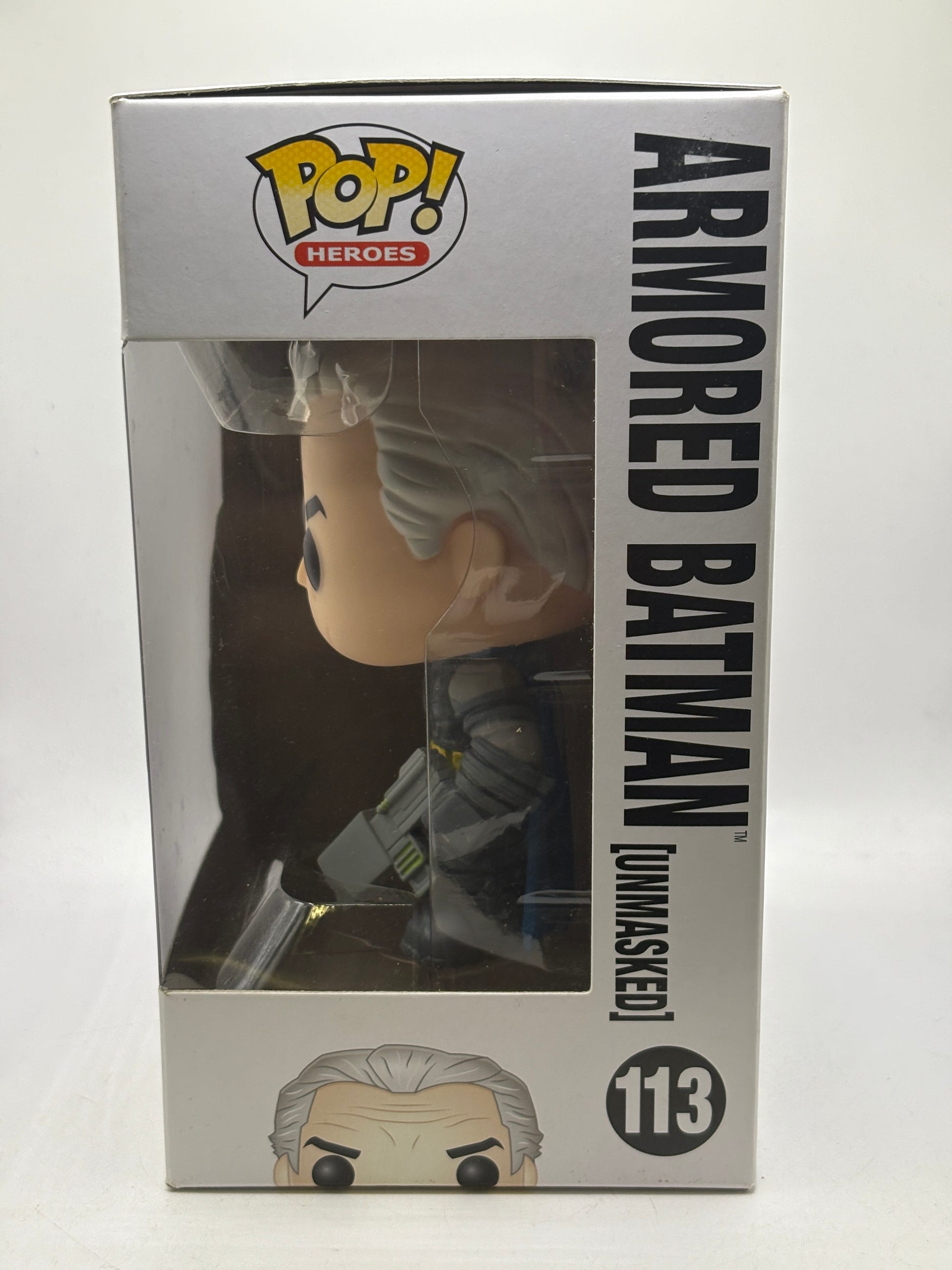 Funko POP! Heroes Batman The Dark Knight Returns #114 Armored Batman Unmasked image 2