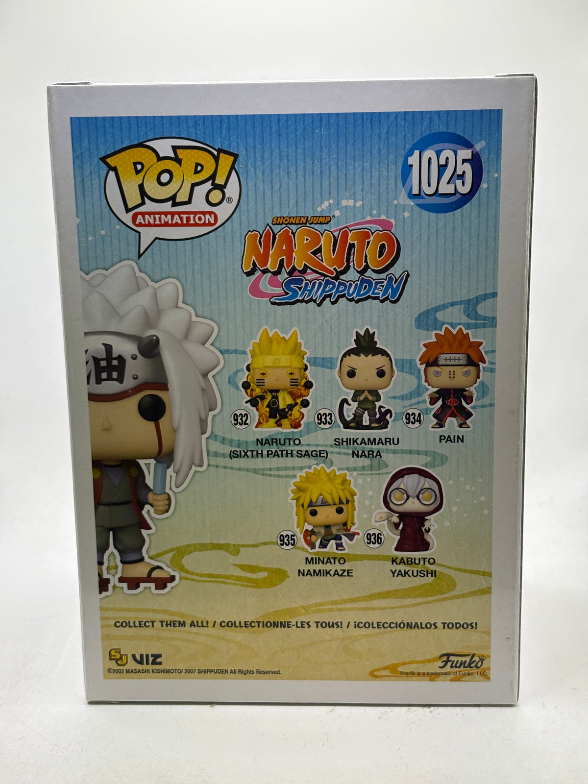 Funko POP! Animation Naruto #1025 Jiraiya 2021 Fall Vinyl Figure image 3