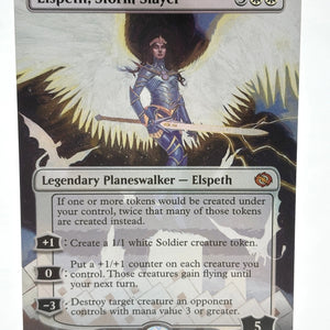 Magic The Gathering - Elspeth, Storm Slayer M #0398 TDM Tarkir Dragonstorm NM FRENLY BRICKS - Open 7 Days