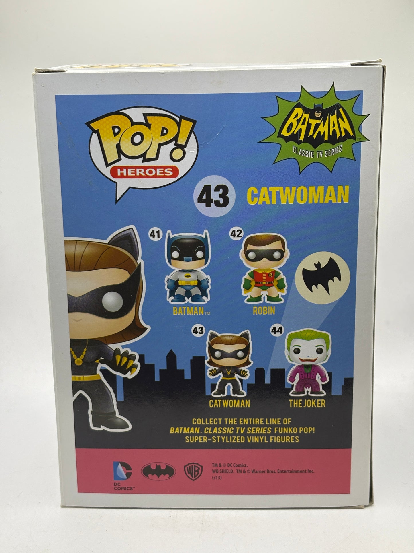 Funko POP! Heroes Batman Classic TV Series #43 Catwoman Vinyl Figure