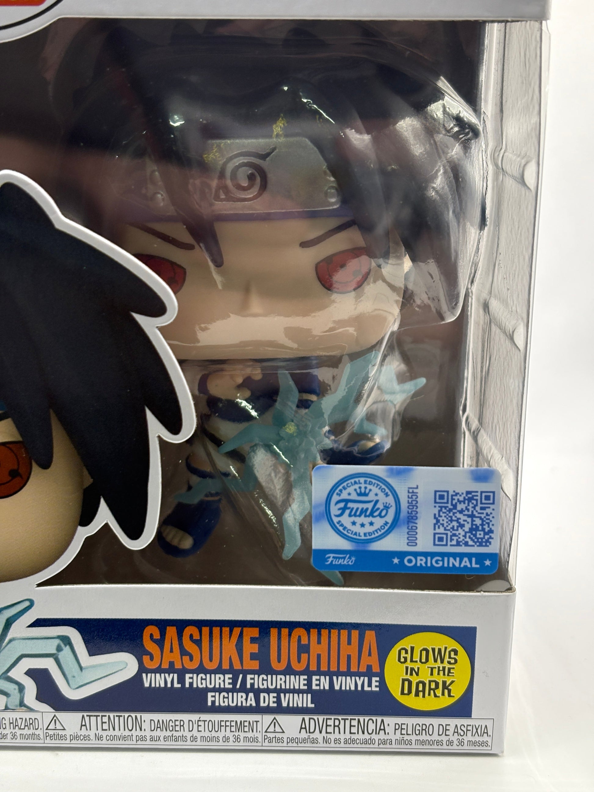 Funko POP! Animation Naruto #1969 Sasuke Uchiha Glow in the Dark FRENLY BRICKS - Open 7 Days