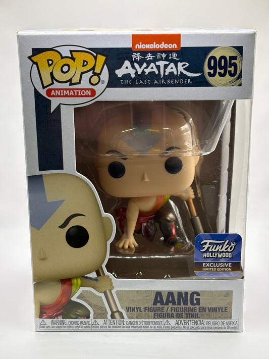 Funko POP! Animation Avatar #995 Aang Funko Holywood Exclusive FRENLY BRICKS - Open 7 Days