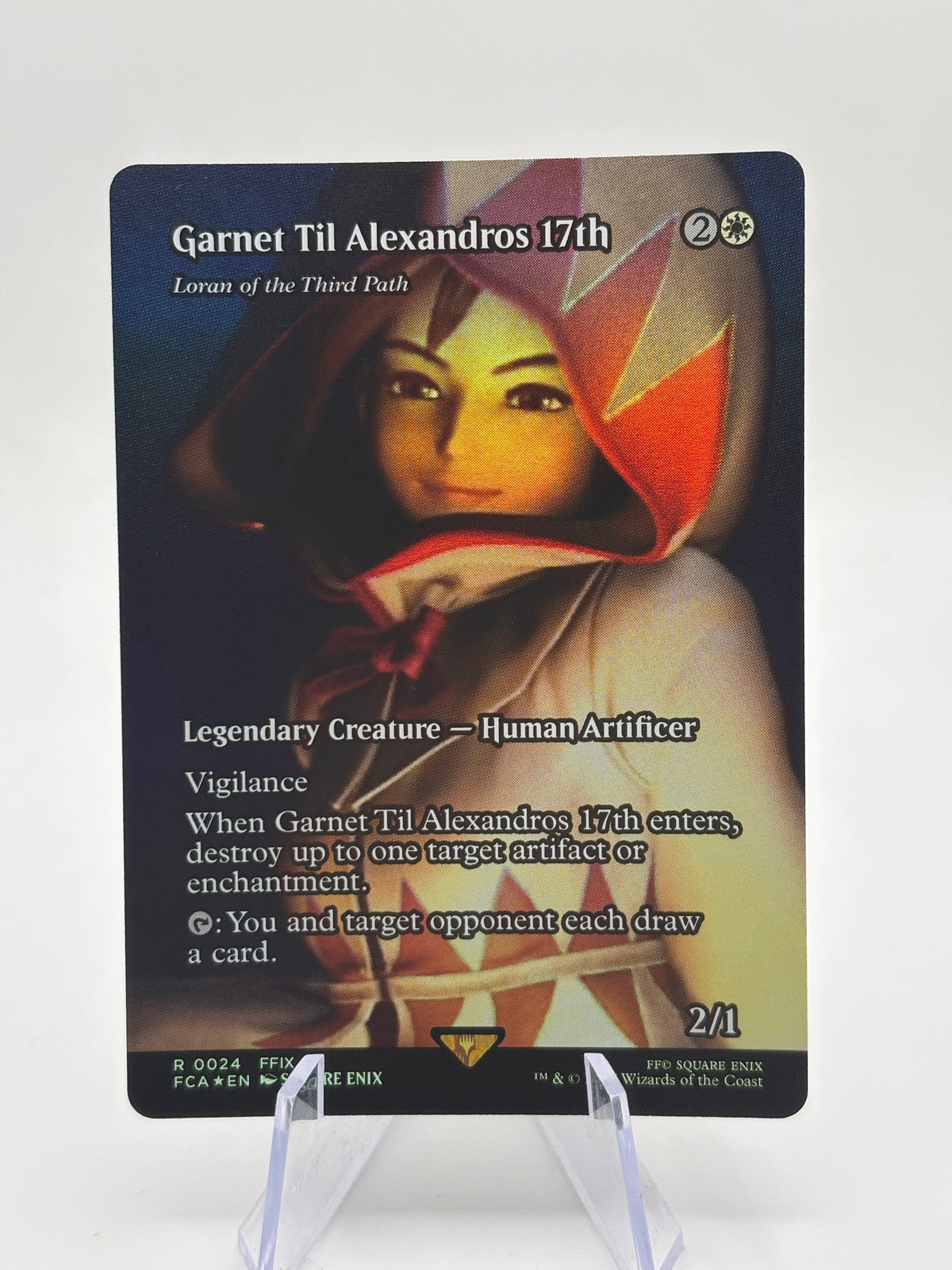 Garnet Til Alexandros 17th - Foil - Showcase - FF Magic: The Gathering FRENLY BRICKS - Open 7 Days image 1