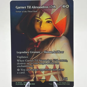 Garnet Til Alexandros 17th - Foil - Showcase - FF Magic: The Gathering FRENLY BRICKS - Open 7 Days