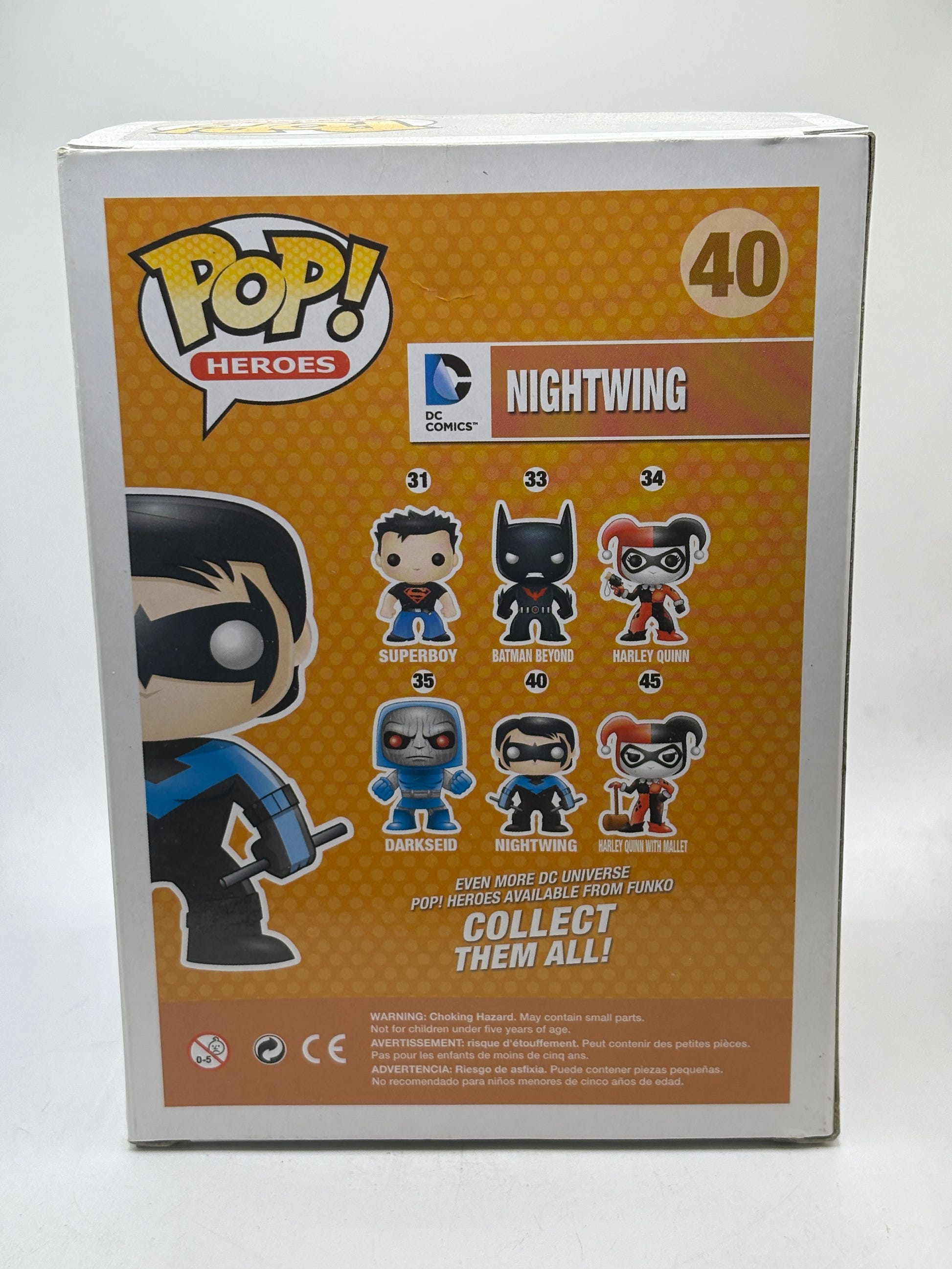 Funko POP! Heroes DC Comics #40 Nightwing Vinyl Figure image 3