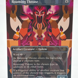 Magic The Gathering - Roaming Throne Borderless R #0344 LCI NM FRENLY BRICKS - Open 7 Days