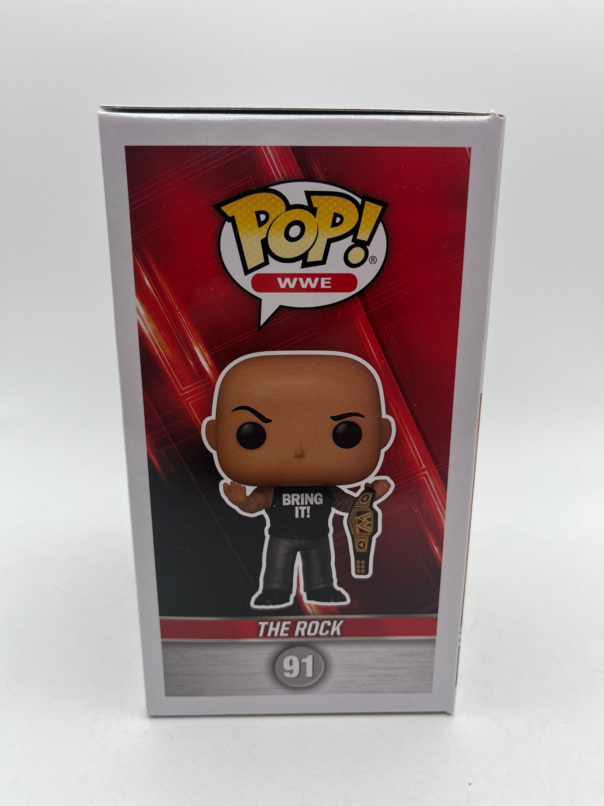 Funko POP WWE The Rock 91 WWE 25th Anniversary Special Edition +combinedshipping FRENLY BRICKS - Open 7 Days