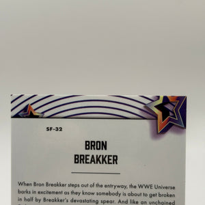 2026 Topps Chrome Cosmic BRON BREAKKER #SF-32 Orange Galactic /25 FRENLY BRICKS - Open 7 Days