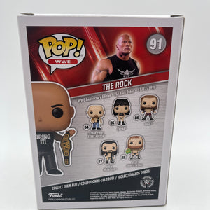 Funko POP WWE The Rock 91 WWE 25th Anniversary Special Edition +combinedshipping FRENLY BRICKS - Open 7 Days