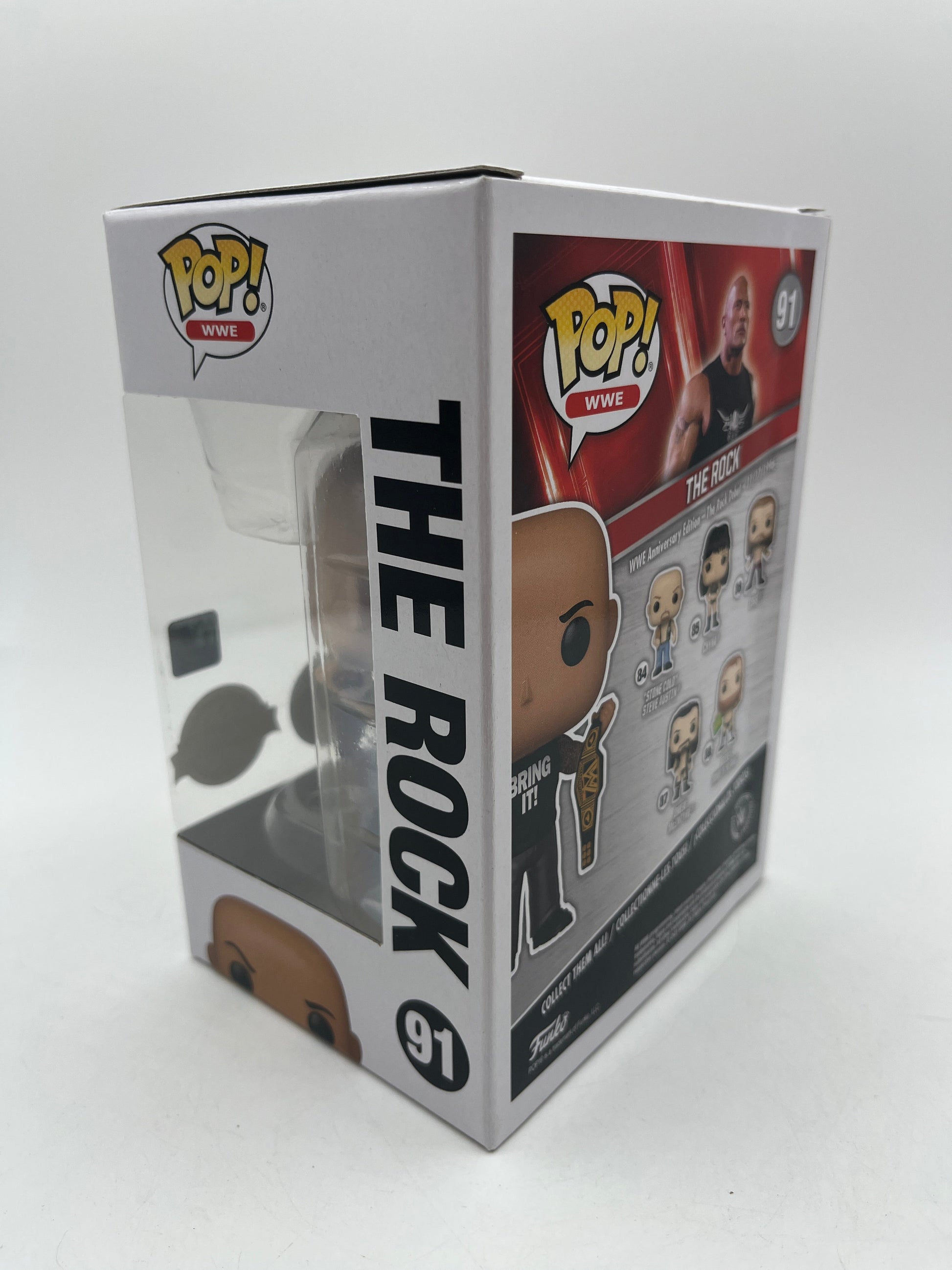 Funko POP WWE The Rock 91 WWE 25th Anniversary Special Edition +combinedshipping FRENLY BRICKS - Open 7 Days