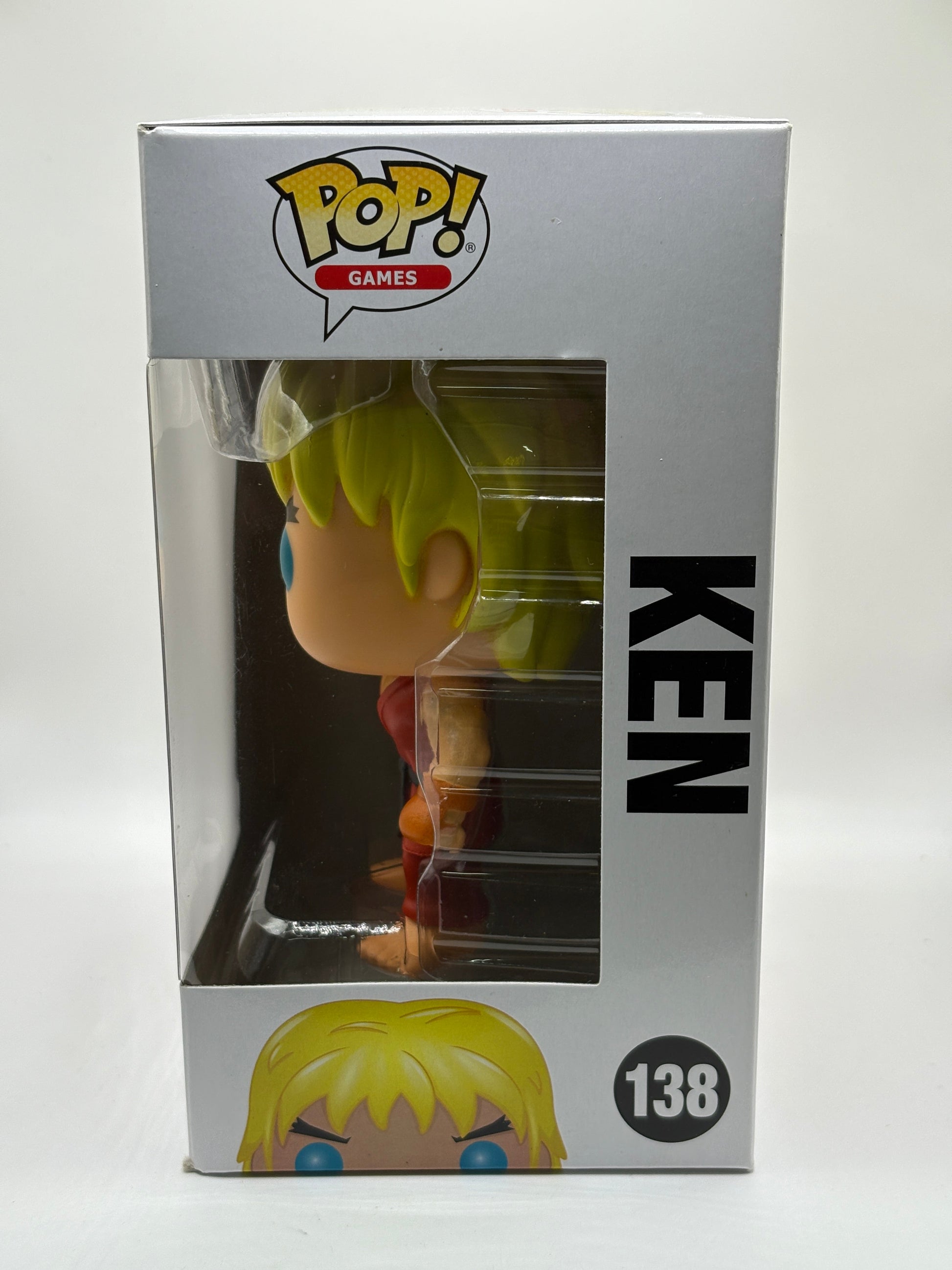 Funko POP! Games Street Fighter #138 Ken Vinyl Figure FRENLY BRICKS - Open 7 Days