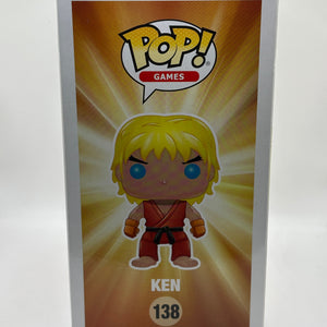 Funko POP! Games Street Fighter #138 Ken Vinyl Figure FRENLY BRICKS - Open 7 Days