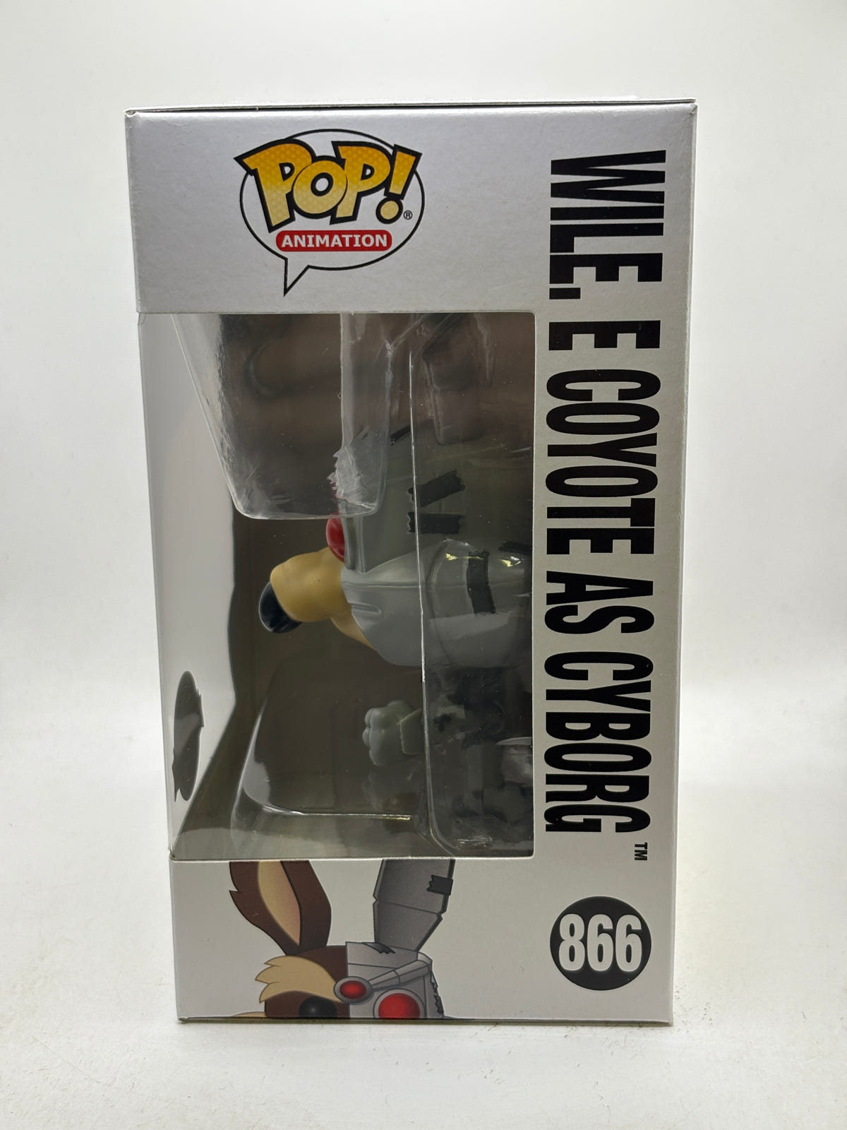Funko POP! Animation DC Looney Tunes #866 Wile E. Coyote as Cyborg Vinyl Figure image 2