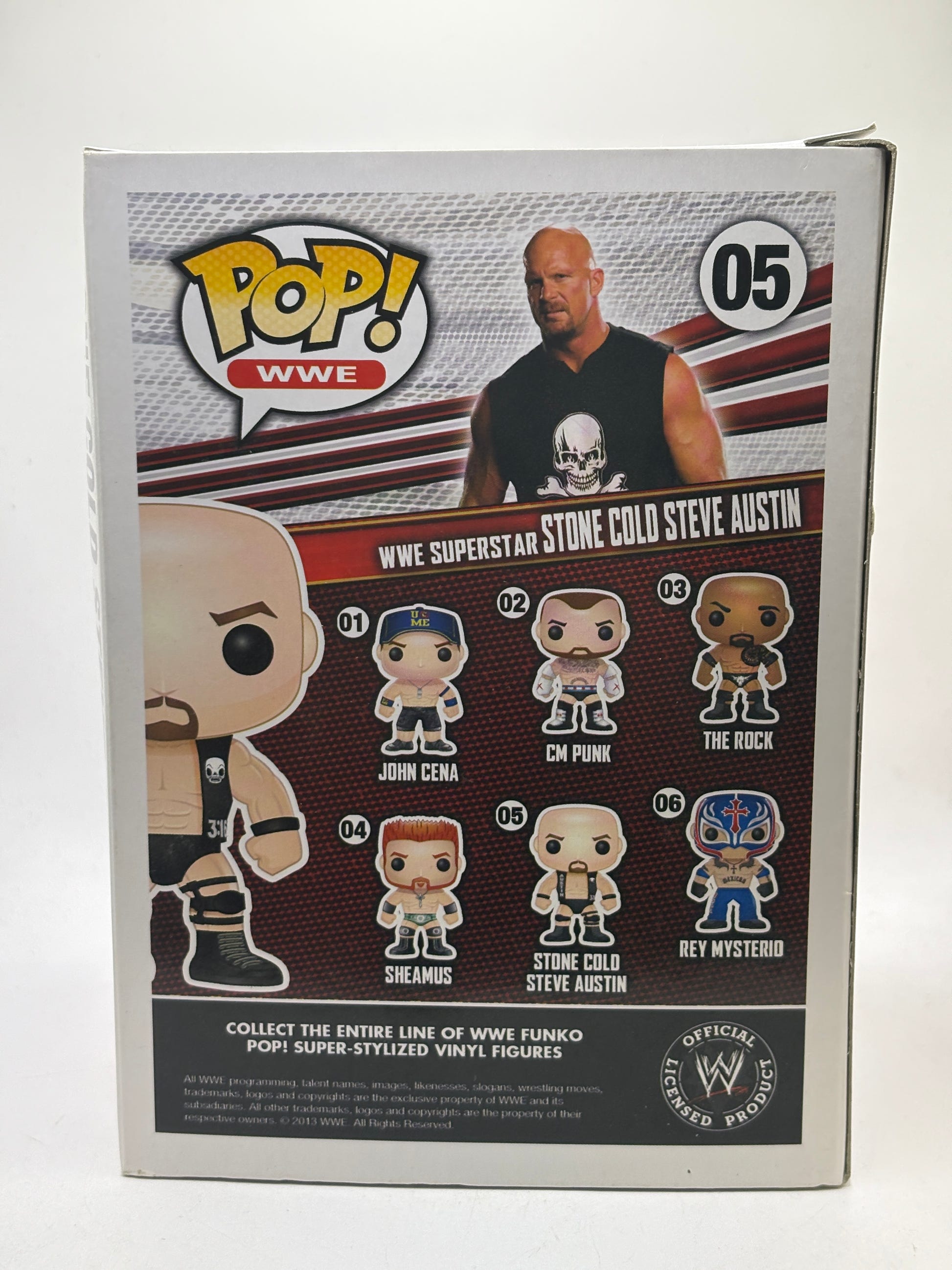 Funko POP! WWE #05 Stone Cold Steve Austin Vinyl Figure image 3