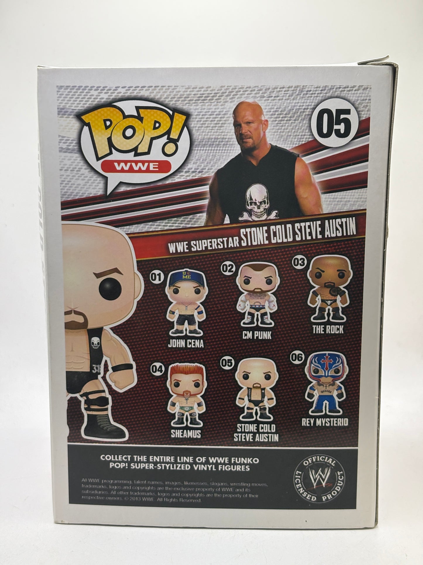 Funko POP! WWE #05 Stone Cold Steve Austin Vinyl Figure