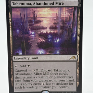 Magic The Gathering - Takenuma, Abandoned Mire R 278/302 NEO Neon Dynasty NM FRENLY BRICKS - Open 7 Days