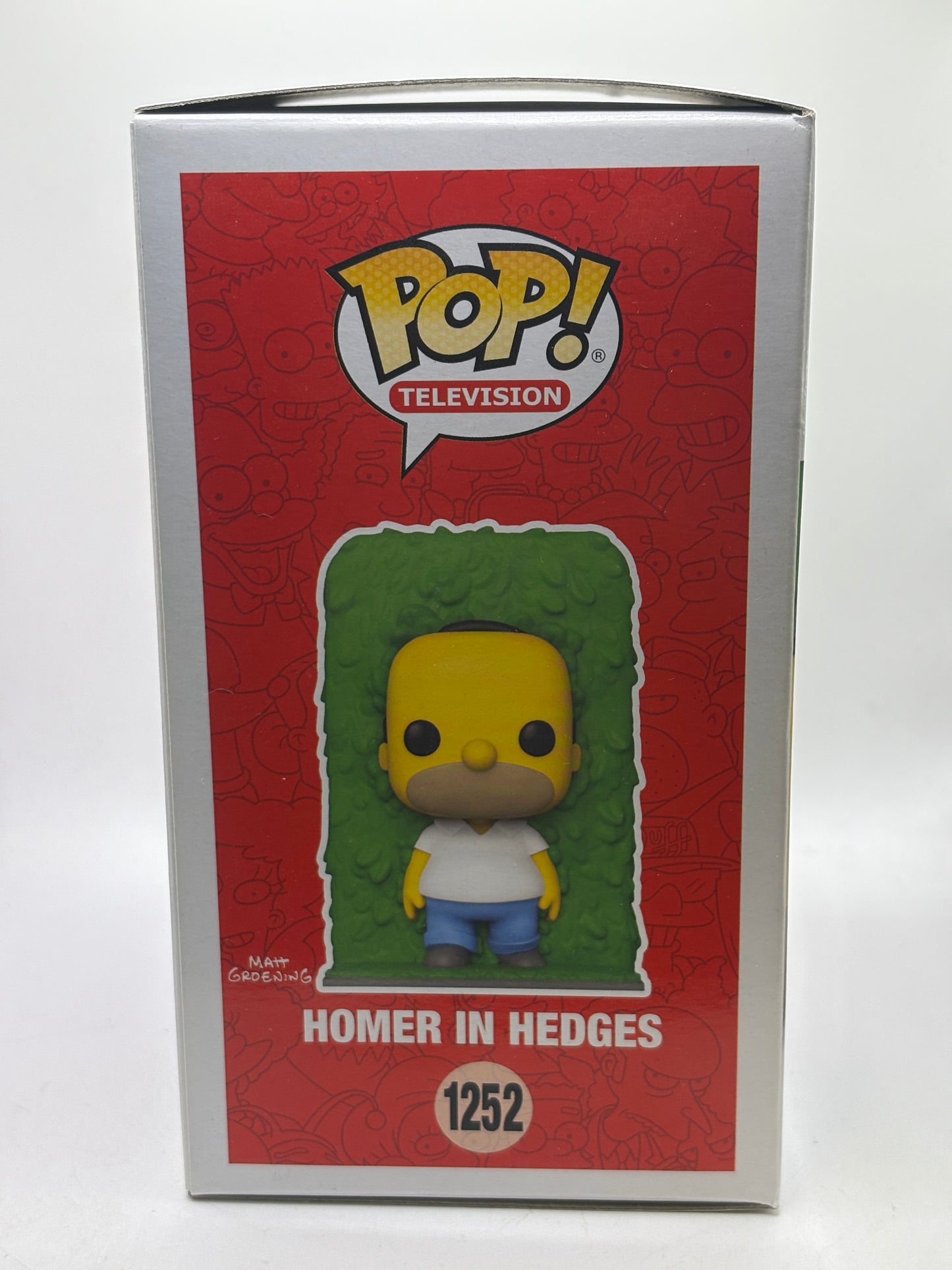 Funko POP! Television The Simpsons #1252 Homer in Hedges SE