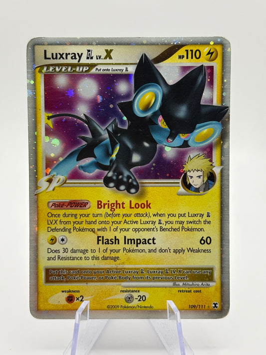 Pokemon TCG Rising Rivals - Luxray GL Lvl X 109/111 Rare MP FRENLY BRICKS - Open 7 Days