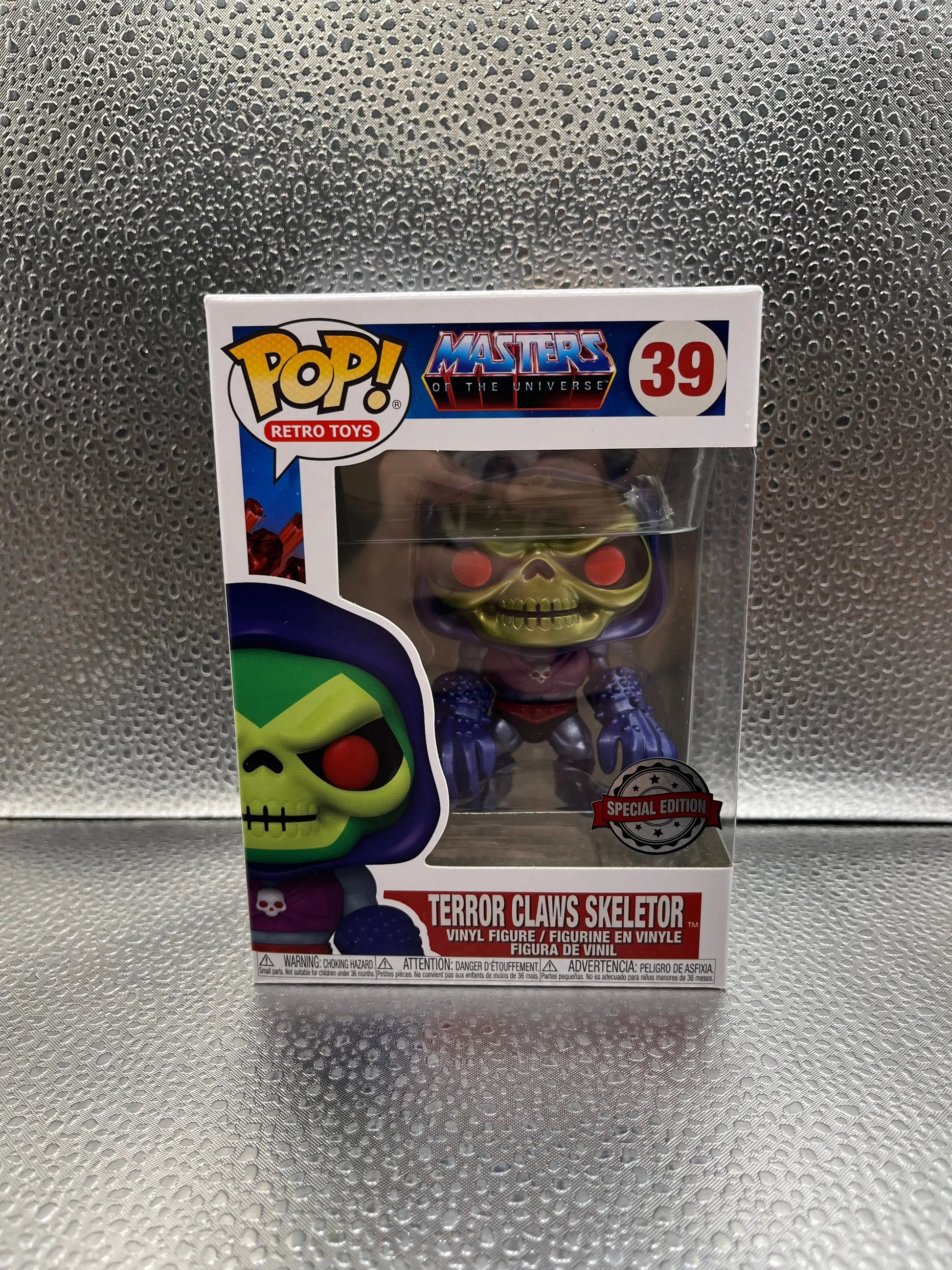 Funko POP Retro Toys - MOTU Terror Claws Skeletor #39 (Metallic Edition) FRENLY BRICKS - Open 7 Days