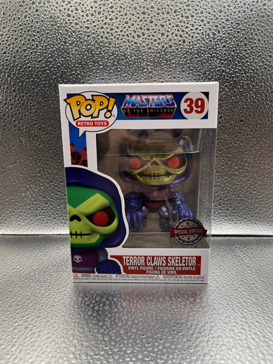 Funko POP Retro Toys - MOTU Terror Claws Skeletor #39 (Metallic Edition) FRENLY BRICKS - Open 7 Days