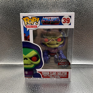 Funko POP Retro Toys - MOTU Terror Claws Skeletor #39 (Metallic Edition) FRENLY BRICKS - Open 7 Days