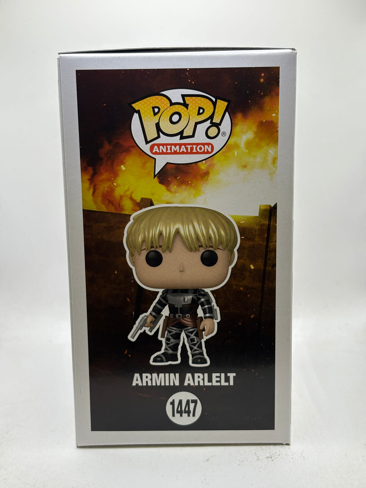 Funko POP! Animation Attack on Titan #1447 Armin Arlelt SE Vinyl Figure image 4