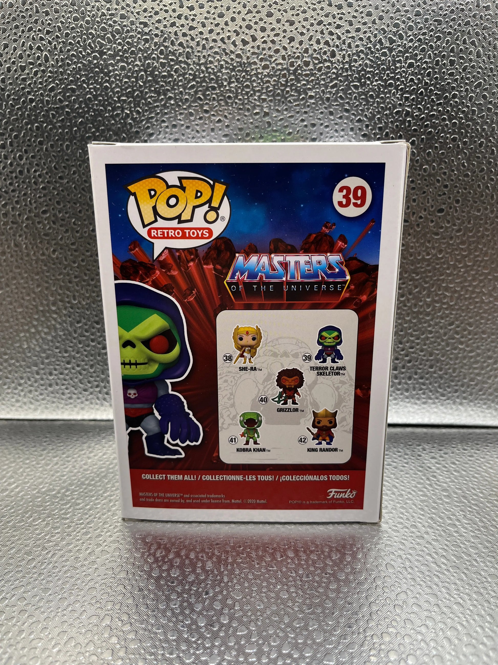 Funko POP Retro Toys - MOTU Terror Claws Skeletor #39 (Metallic Edition) FRENLY BRICKS - Open 7 Days