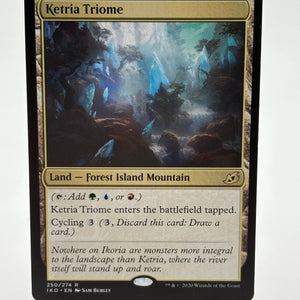 Magic The Gathering - Ketria Triome R #250/274 IKO Ikoria Lair of Behemoths Nm FRENLY BRICKS - Open 7 Days