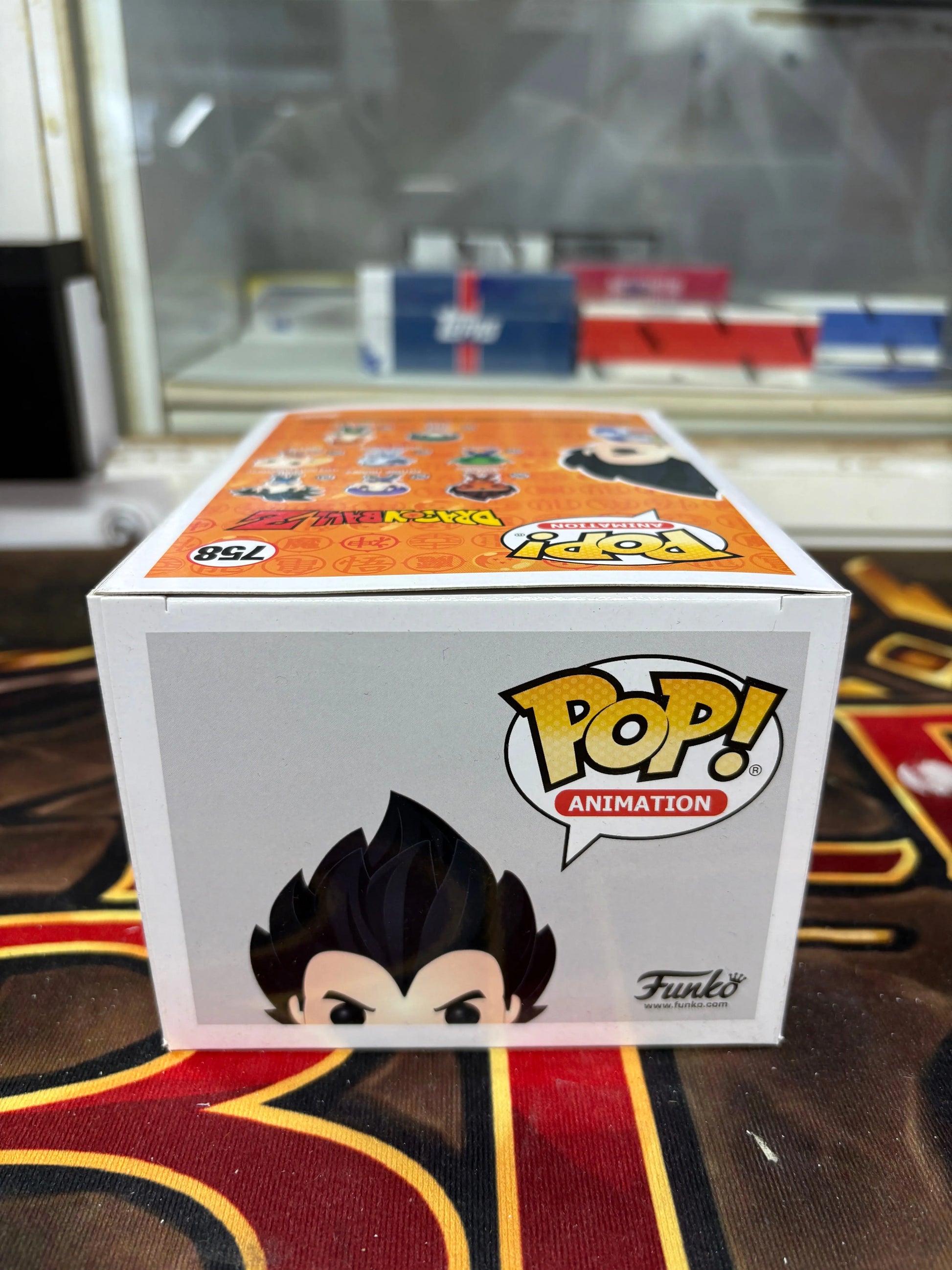 Funko Pop! Dragon Ball Z: Vegeta Eating Noodles #758 2020 Spring Convention FRENLY BRICKS - Open 7 Days