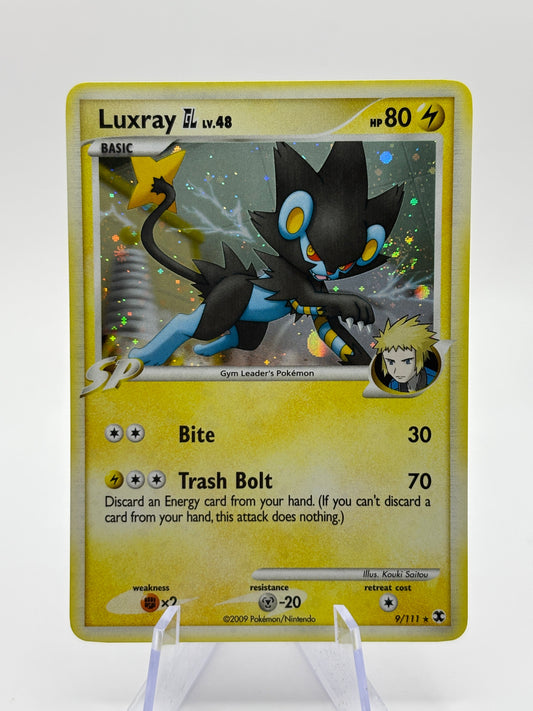 Pokemom TCG Rising Rivals - Luxray GL 9/111 Rare Holo LP FRENLY BRICKS - Open 7 Days