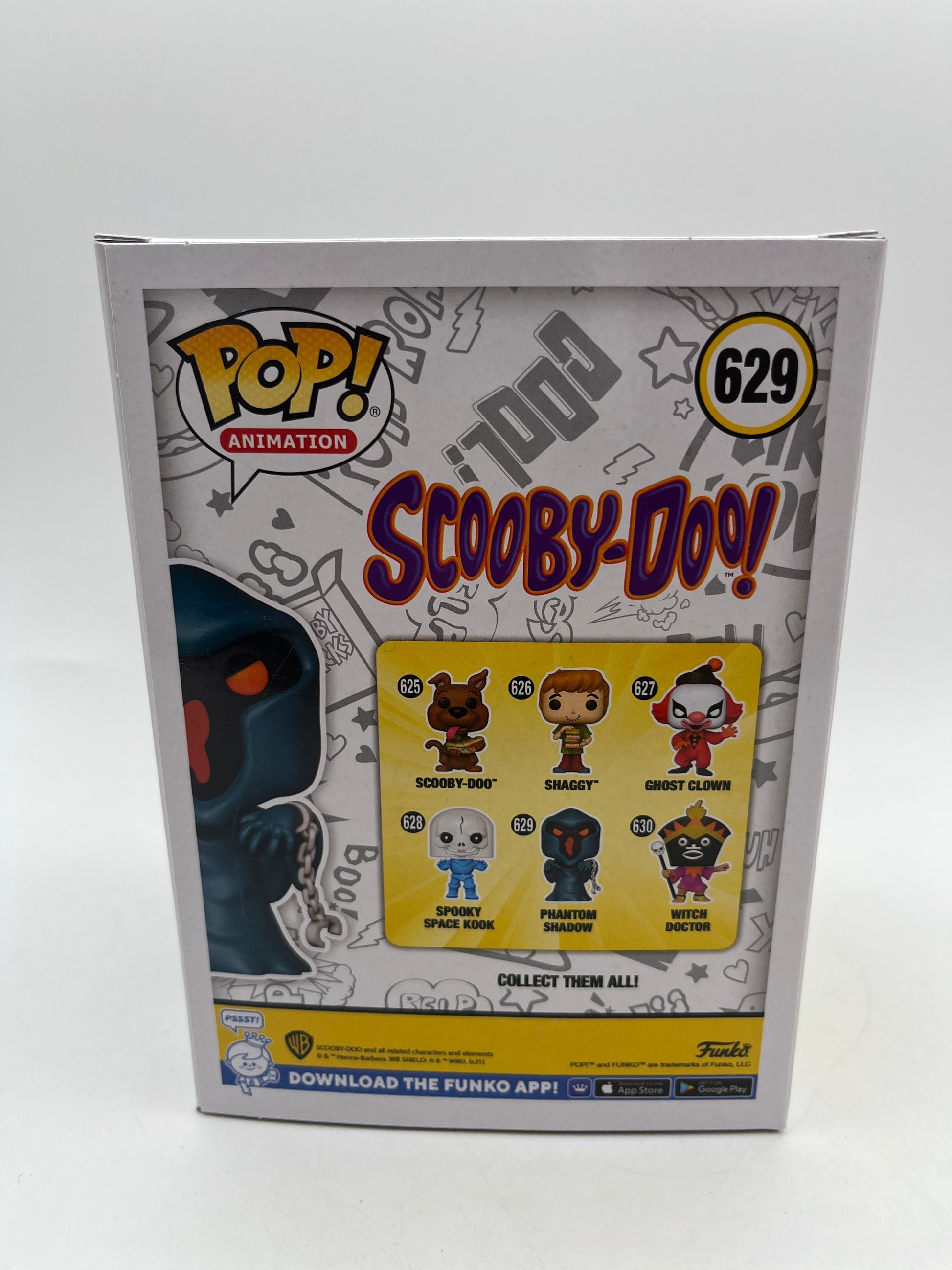 Funko POP! Animation Scooby-Doo! "Phantom Shadow" GitD #629 +combinedshipping FRENLY BRICKS - Open 7 Days