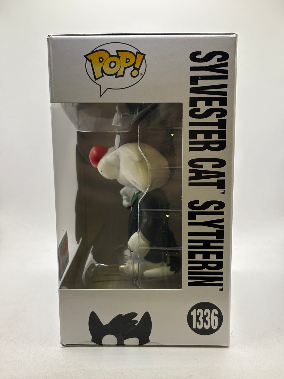 Funko POP! WB 100 #1336 Sylvester Cat Slytherin 2023 Fall Vinyl Figure image 2