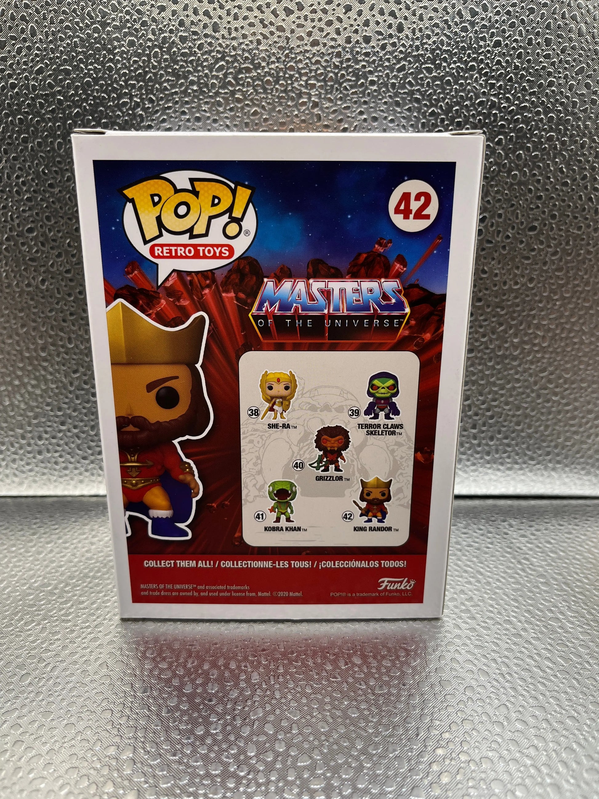 Funko POP Retro Toys - MOTU King Randor #42 FRENLY BRICKS - Open 7 Days