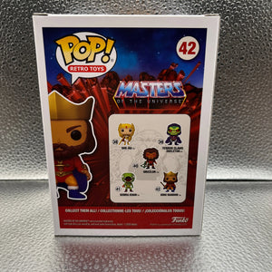 Funko POP Retro Toys - MOTU King Randor #42 FRENLY BRICKS - Open 7 Days