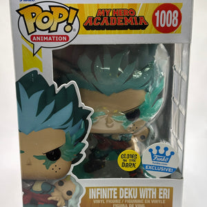Funko POP! Animation My Hero Academia #1008 Infinite Deku with Eri Glow Exclusive FRENLY BRICKS - Open 7 Days