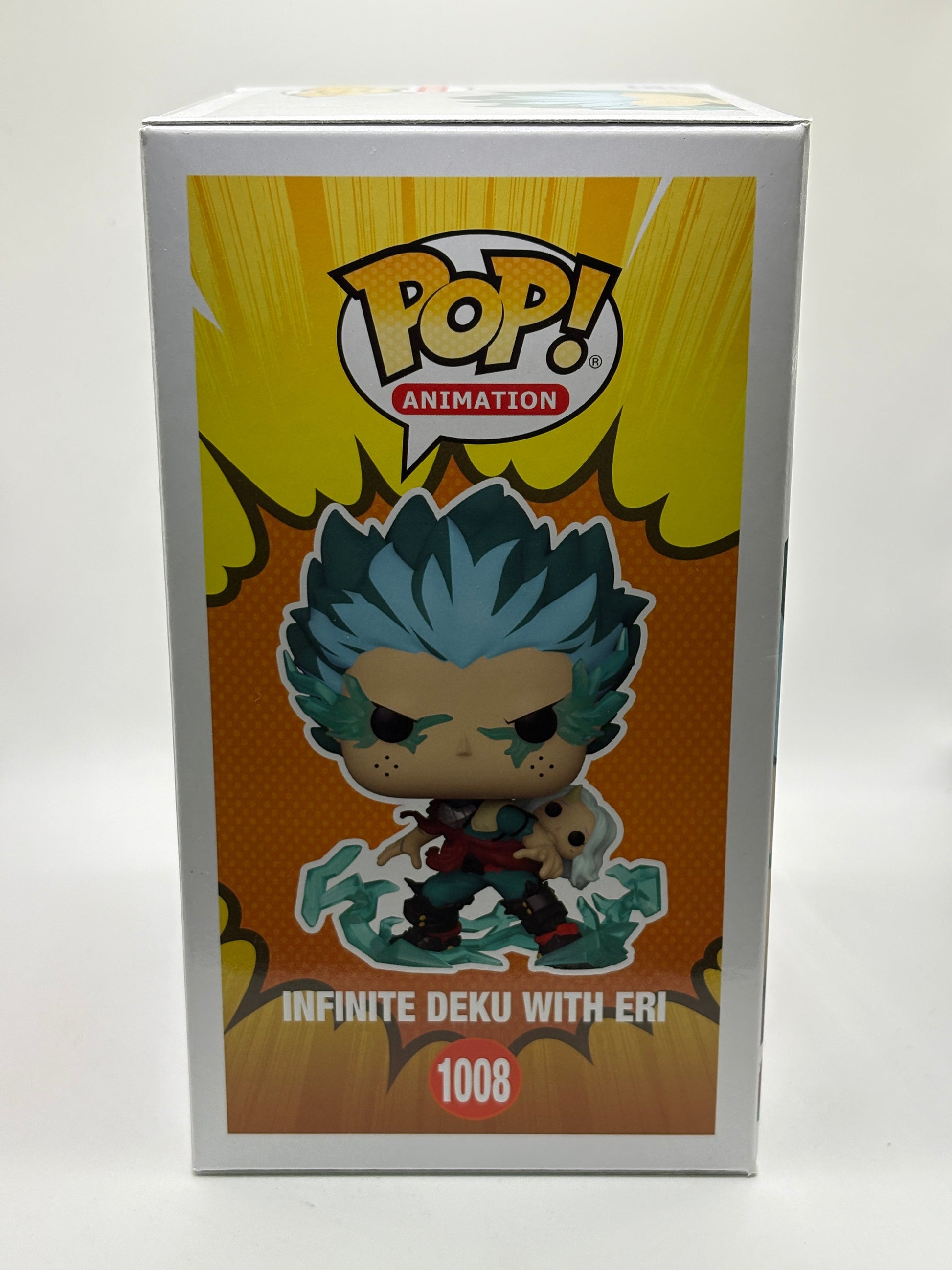 Funko POP! Animation My Hero Academia #1008 Infinite Deku with Eri Glow Exclusive FRENLY BRICKS - Open 7 Days