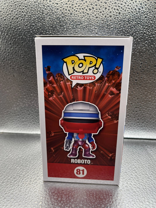 Funko POP Retro Toys - MOTU Roboto #81 (2021 Funkon Summer Exclusive) FRENLY BRICKS - Open 7 Days