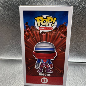 Funko POP Retro Toys - MOTU Roboto #81 (2021 Funkon Summer Exclusive) FRENLY BRICKS - Open 7 Days