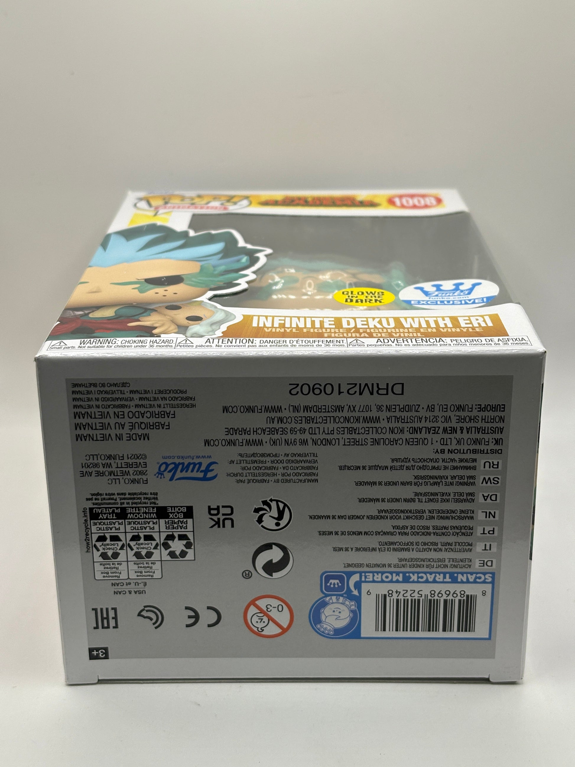 Funko POP! Animation My Hero Academia #1008 Infinite Deku with Eri Glow Exclusive FRENLY BRICKS - Open 7 Days