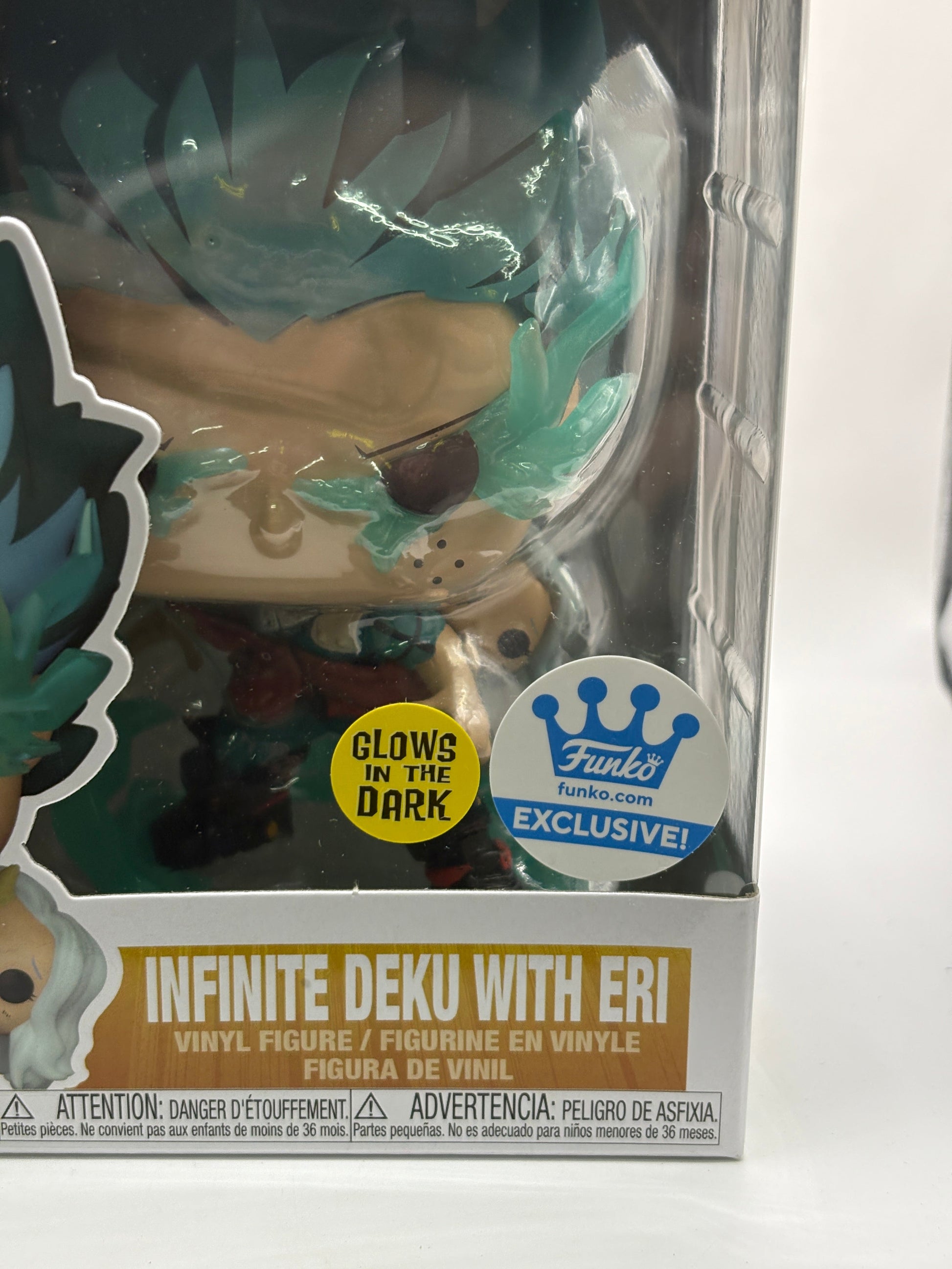 Funko POP! Animation My Hero Academia #1008 Infinite Deku with Eri Glow Exclusive FRENLY BRICKS - Open 7 Days