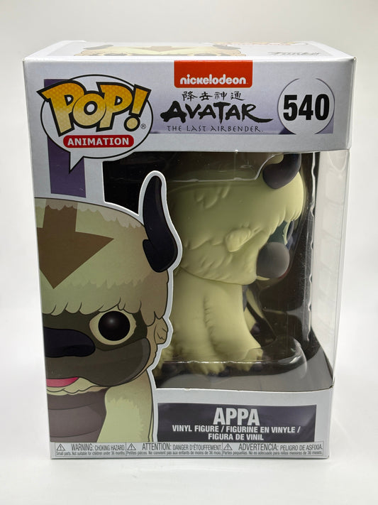 Funko POP! Animation Avatar #540 Appa Vinyl Figure FRENLY BRICKS - Open 7 Days