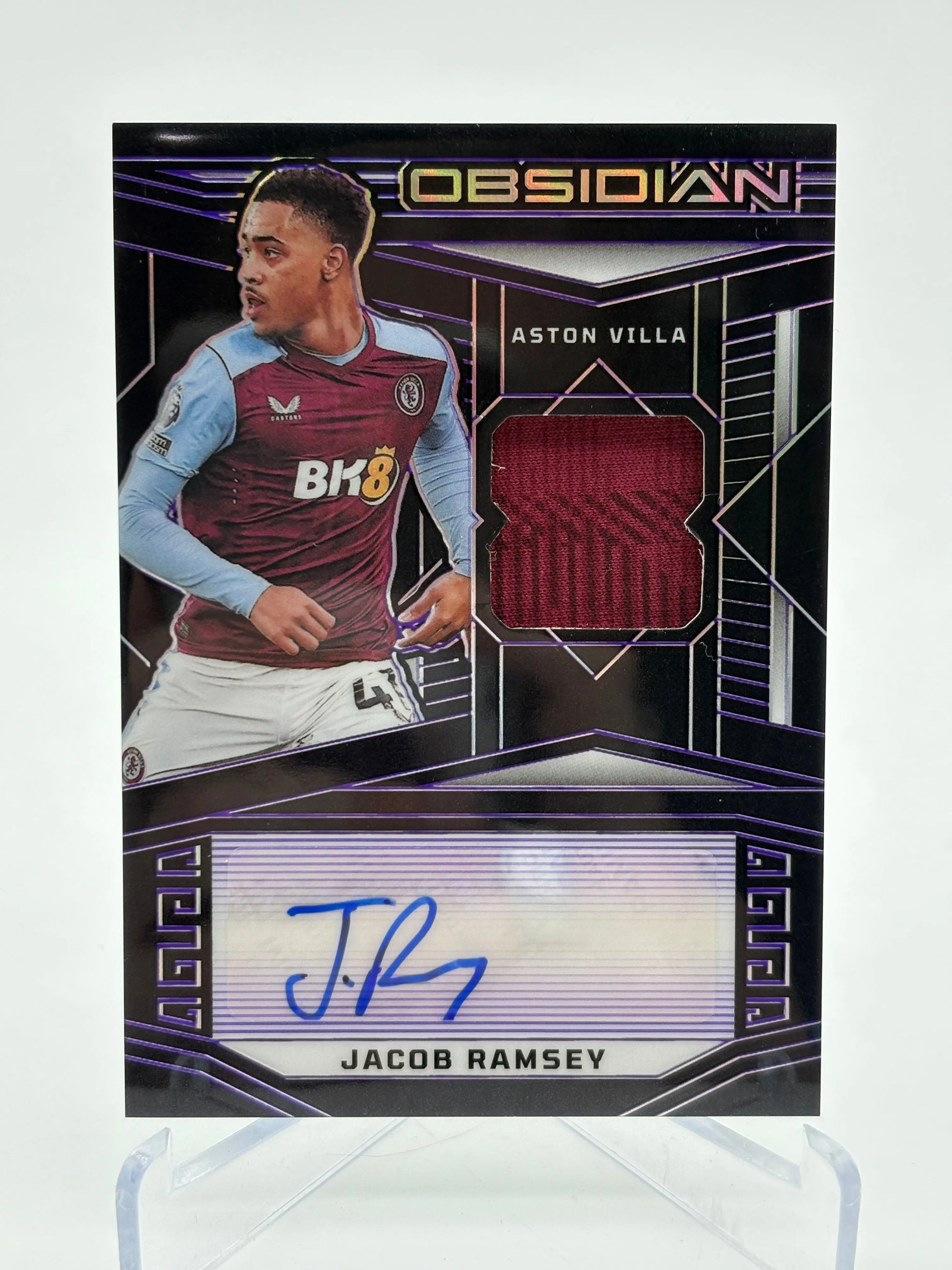 2023-24 Panini Obsidian Soccer - Jacob Ramsey #JA-JR Auto & Patch /25 FRENLY BRICKS - Open 7 Days